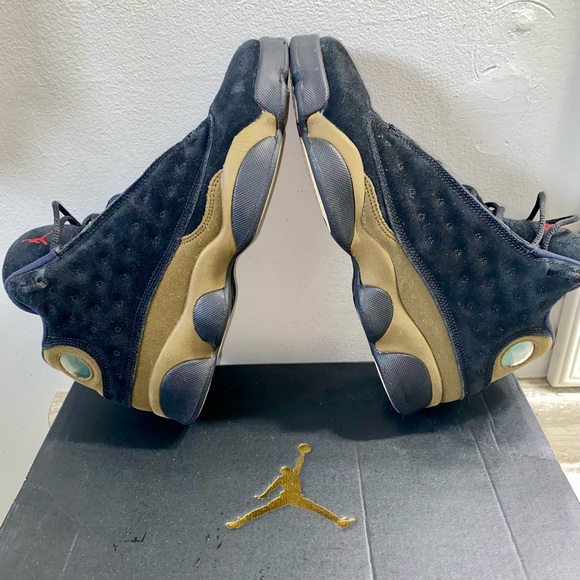 2018 Jordan Retro 13 Olive (GS) Size 7Y - Picture 6 of 7